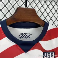 2026 USMNT Home World Cup Soccer Kids Kit Jersey+Shorts - view 7