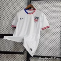 Pulisic #10 USMNT Copa America Home Soccer Jersey 2024 - view 6