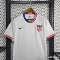 Pulisic #10 USMNT Copa America Home Soccer Jersey 2024 - view 7