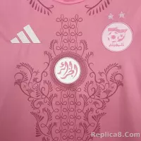 24-25 Algeria Soccer Jersey Pink - view 4