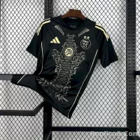 24-25 Algeria Soccer Jersey Black - view 1