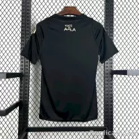 24-25 Algeria Soccer Jersey Black - view 3