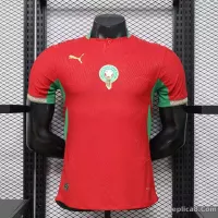 2026 Morocco Home World Cup Soccer Jersey Player Version - view 1