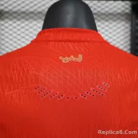 25-26 Morocco Home Soccer Jersey Player Version - view 5