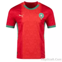 24-25 Morocco Home Soccer Jersey - view 1
