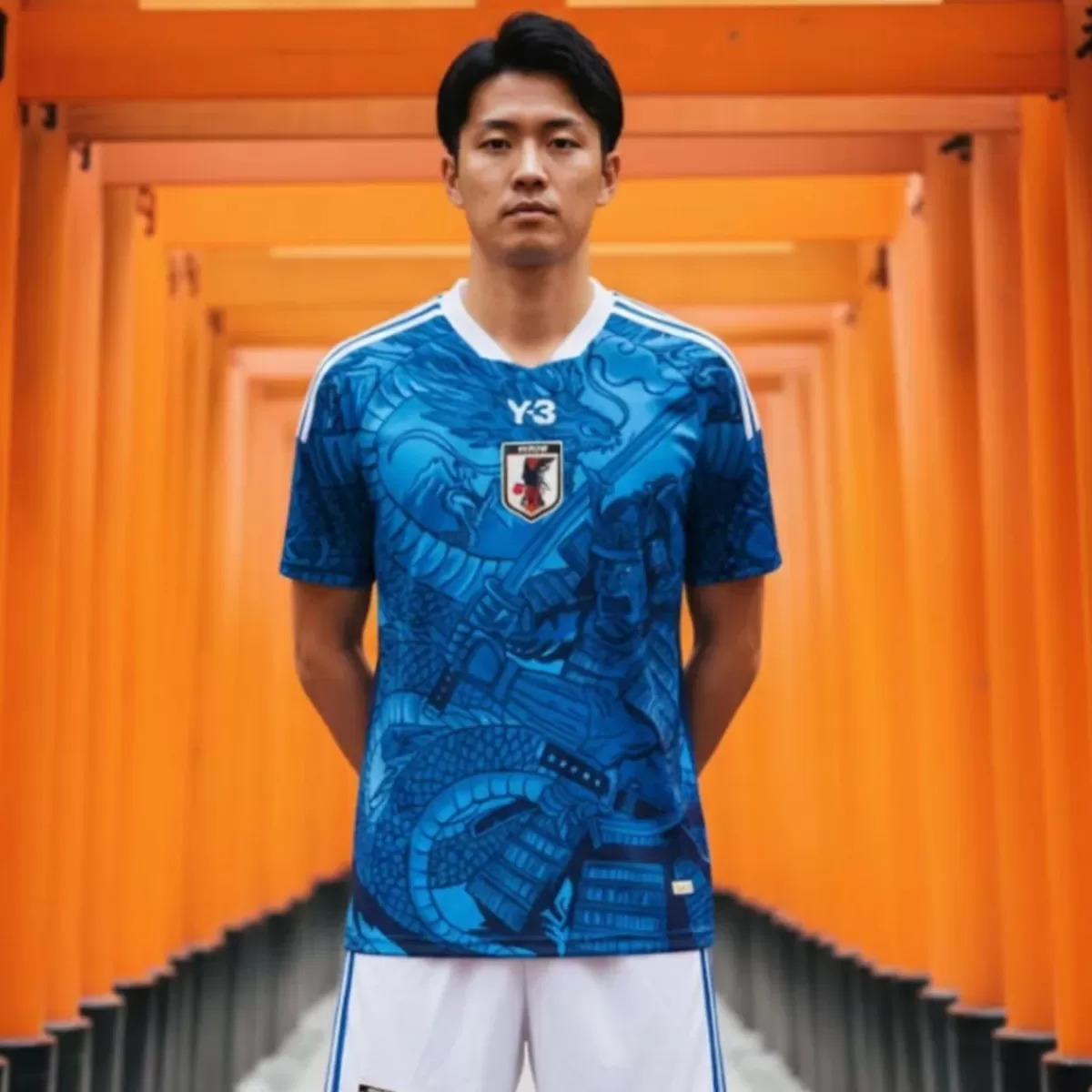 2026 Japan Y-3 Samurai Soccer Jersey - gallery