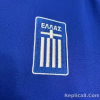 2004 Greece Euro Cup Home Football Retro Jersey - view 3