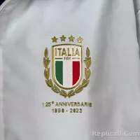 2023-2024 Italy Reversible Windbreaker （White-Blue）Soccer Jersey 1:1 Thai Quality - view 15