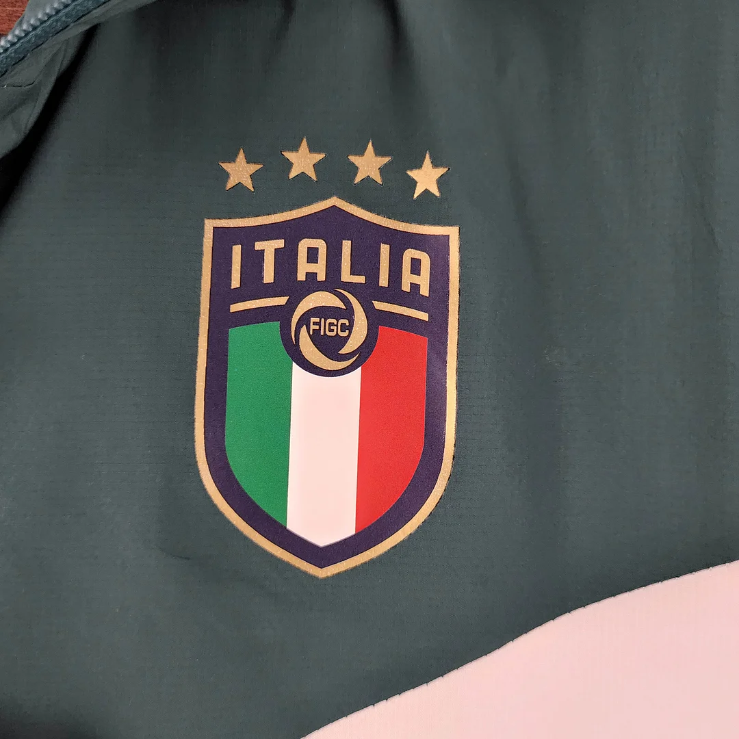 2022 Italy Windbreaker White-Green - gallery