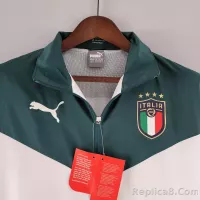 2022 Italy Windbreaker White-Green - view 4