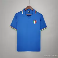 1982 Italy Home World Cup Retro Jersey - view 1