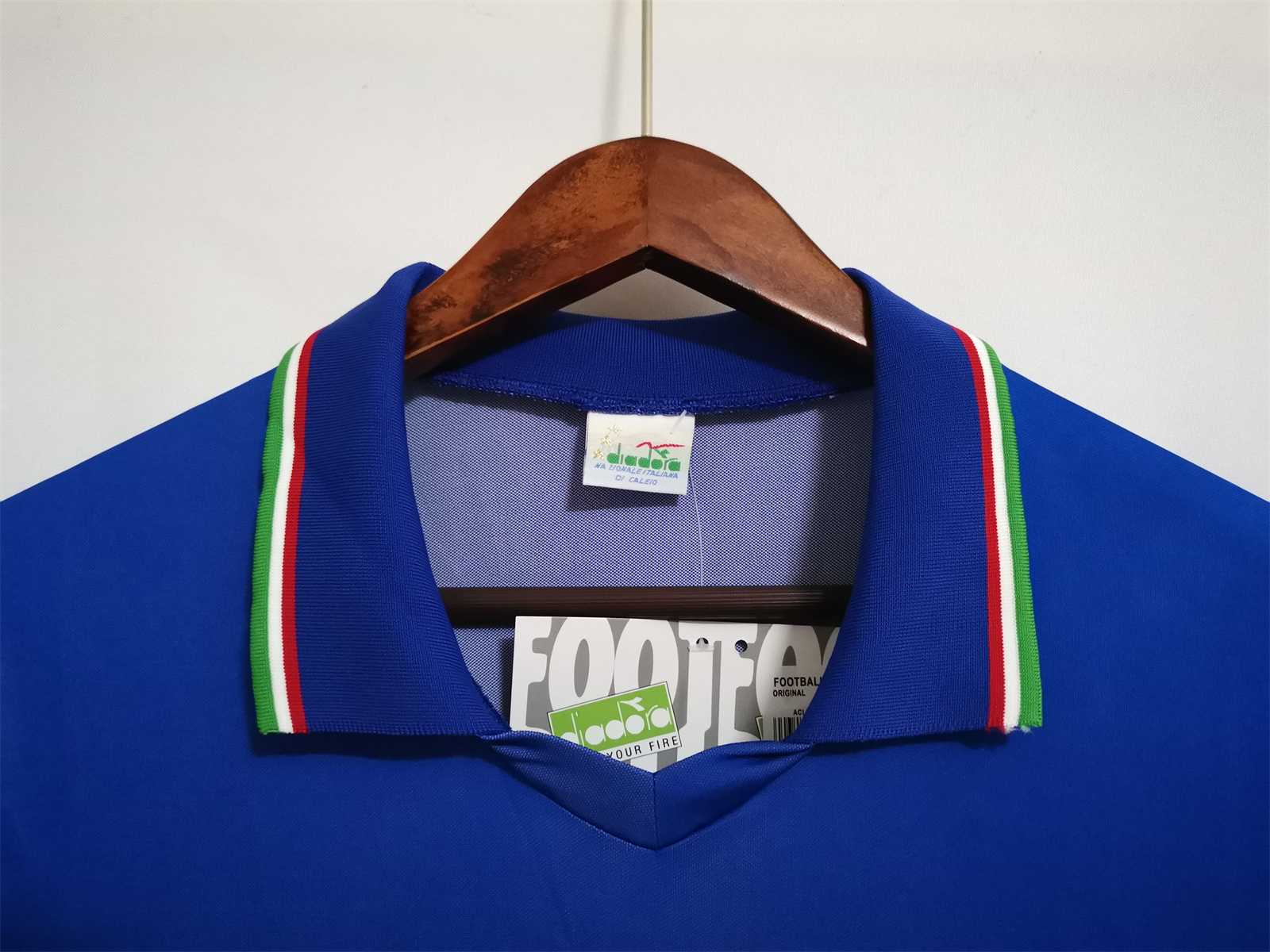 1990 Italy Home World Cup Retro Jersey - gallery