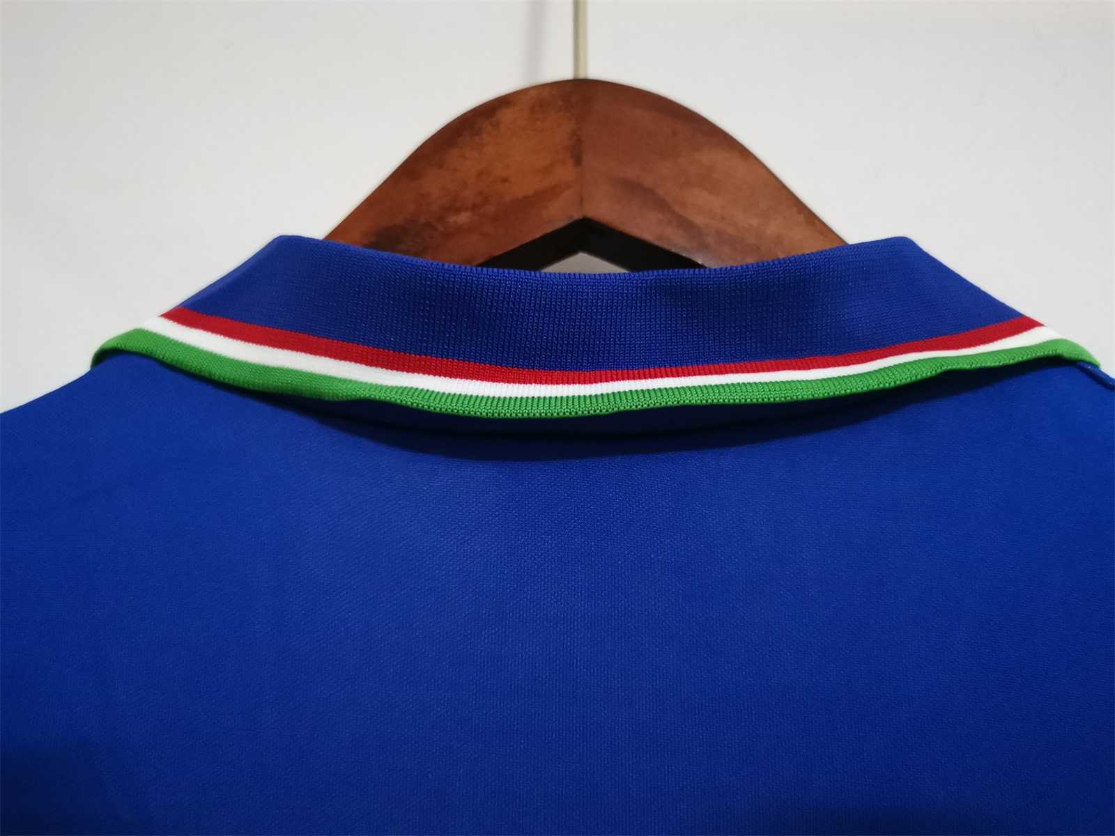 1990 Italy Home World Cup Retro Jersey - gallery