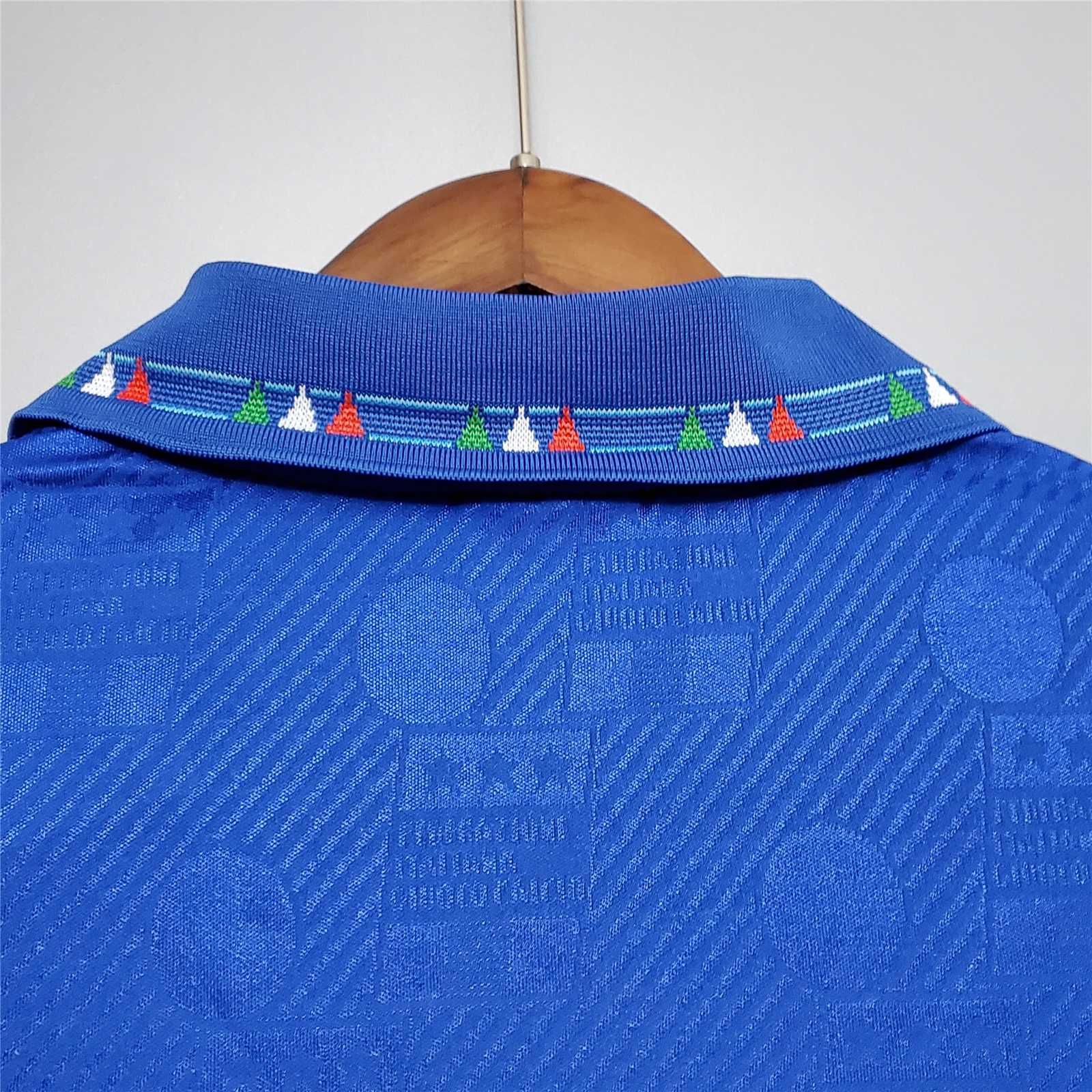 1994 Italy Home World Cup Retro Jersey - gallery