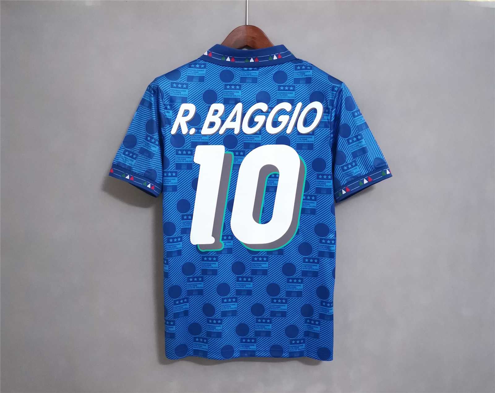 1994 Italy Home World Cup Retro Jersey - gallery