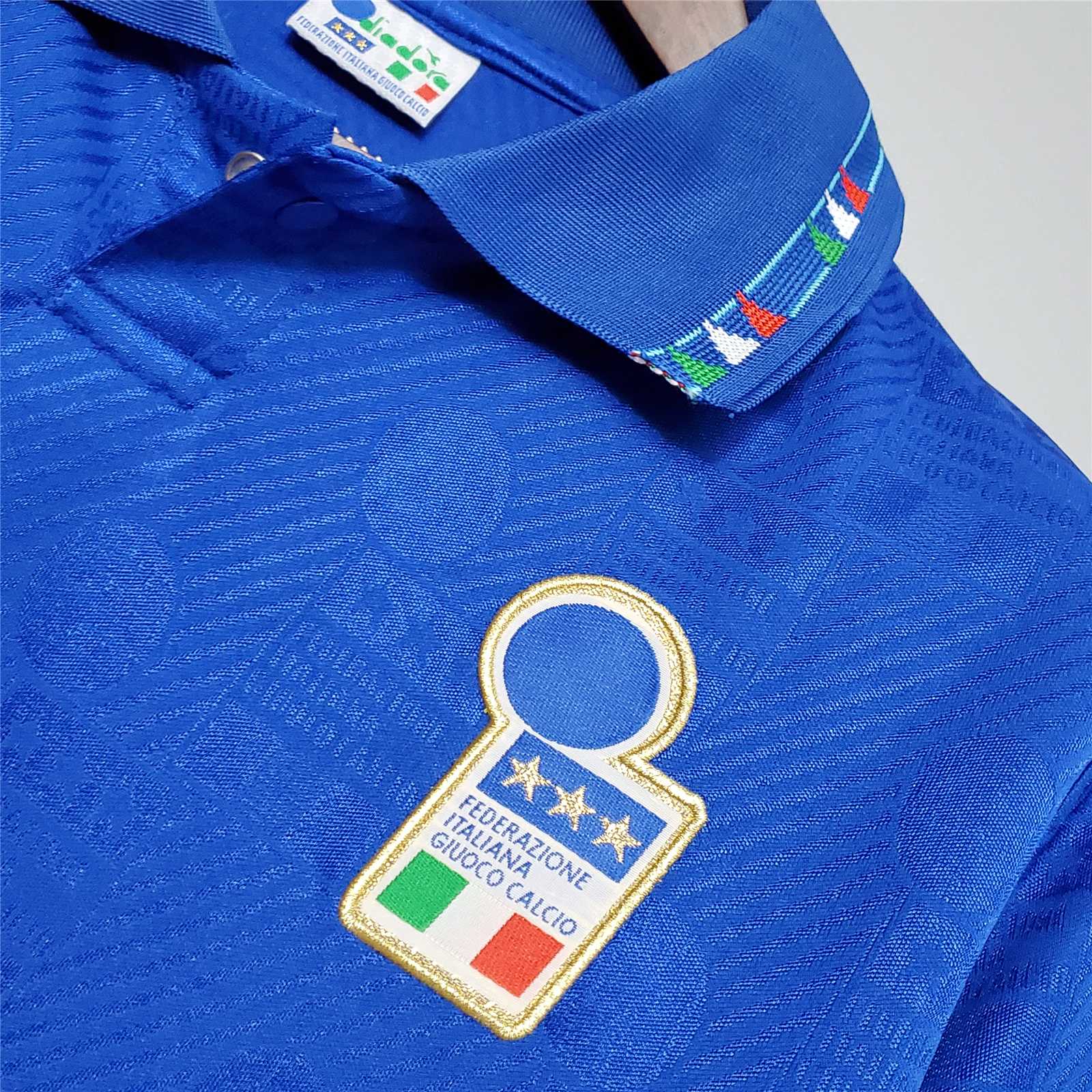1994 Italy Home World Cup Retro Jersey - gallery