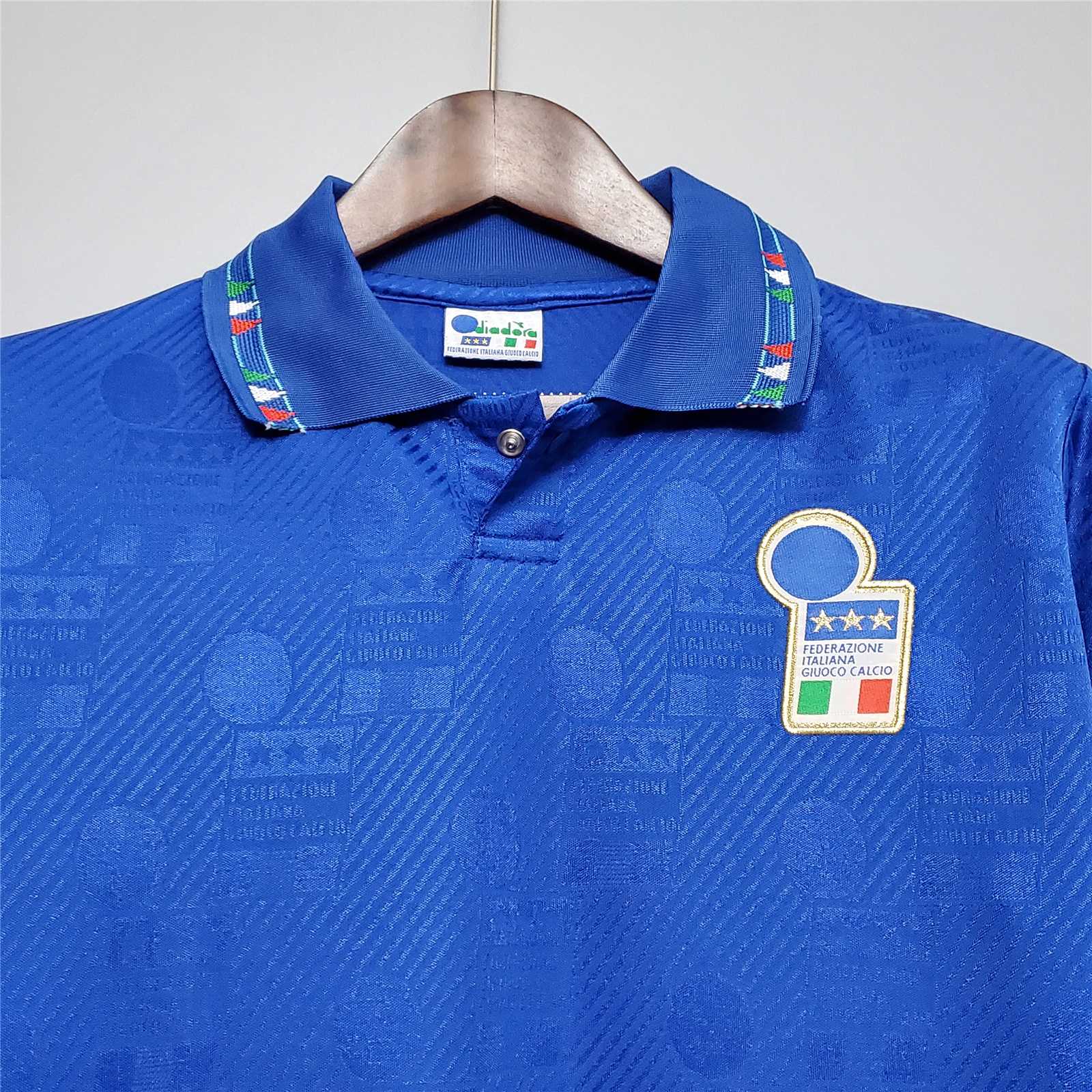 1994 Italy Home World Cup Retro Jersey - gallery