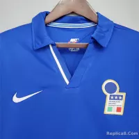 1998 Italy Home World Cup Retro Jersey - view 4