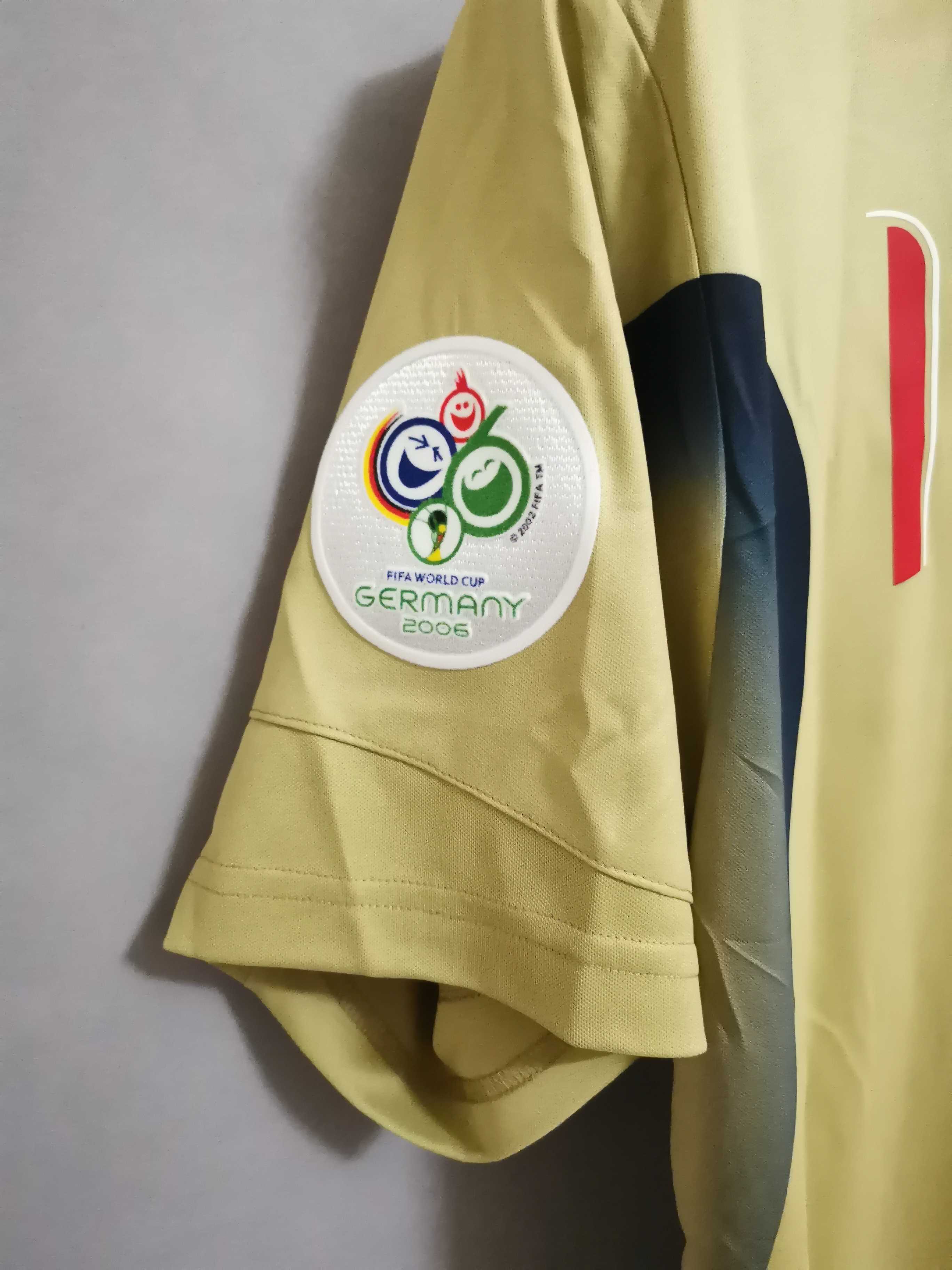 2006 Italy Home World Cup Goalkeeper Retro Jersey - gallery