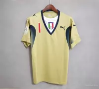 2006 Italy Home World Cup Goalkeeper Retro Jersey - view 1
