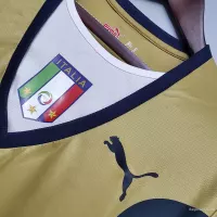 2006 Italy Home World Cup Goalkeeper Retro Jersey - view 4