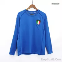 2000 Italy Home Retro Jersey Long Sleeve - view 1