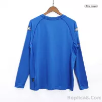 2000 Italy Home Retro Jersey Long Sleeve - view 3