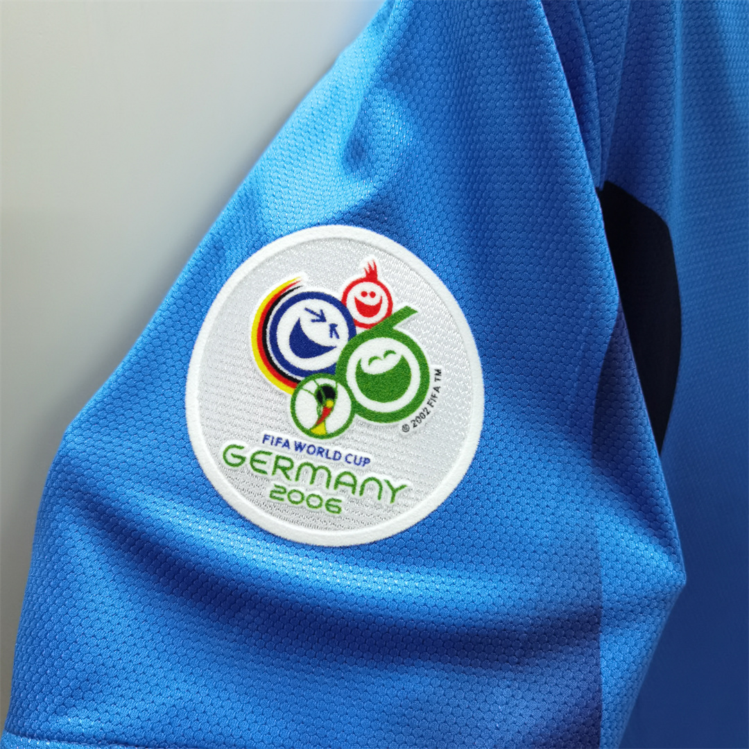 2006 Italy Home World Cup Retro Jersey - gallery