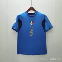 2006 Italy Home World Cup Retro Jersey - view 1