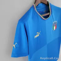 2022/23 Italy Home Jersey Fan Version - view 4
