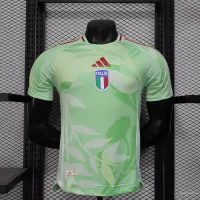 25-26 Italy Soccer Jersey Green - view 1