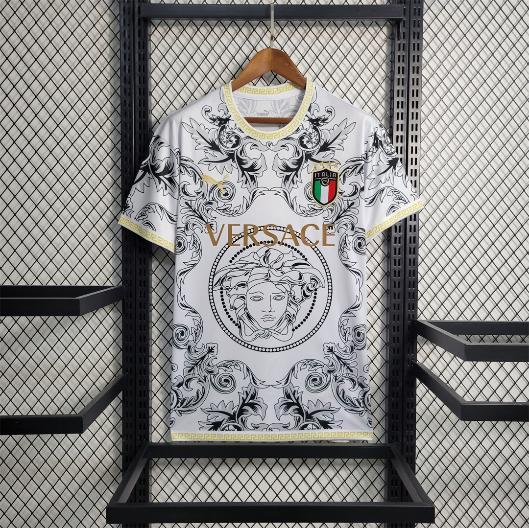 2023 Italy Special Edition Soccer Jersey White