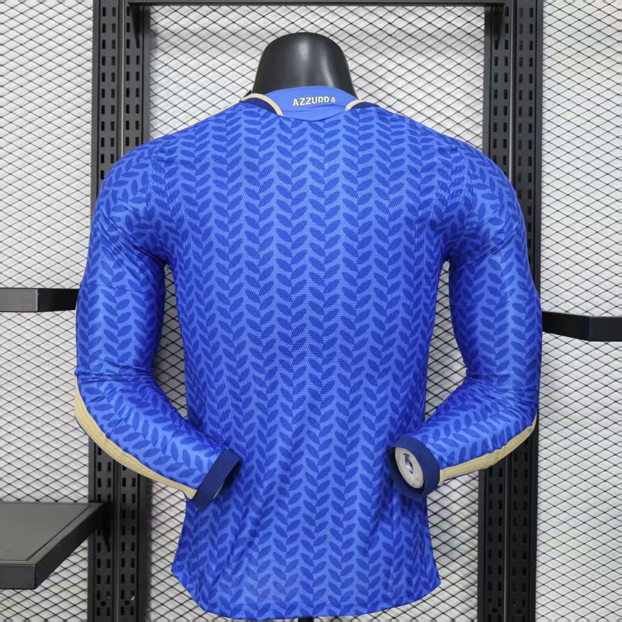 2025-26 Italy World Cup Home Jersey Player Version Long Sleeve - gallery
