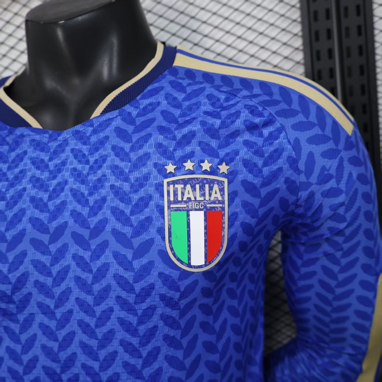 2025-26 Italy World Cup Home Jersey Player Version Long Sleeve - gallery
