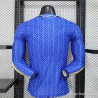 2025-26 Italy World Cup Home Jersey Player Version Long Sleeve - view 3