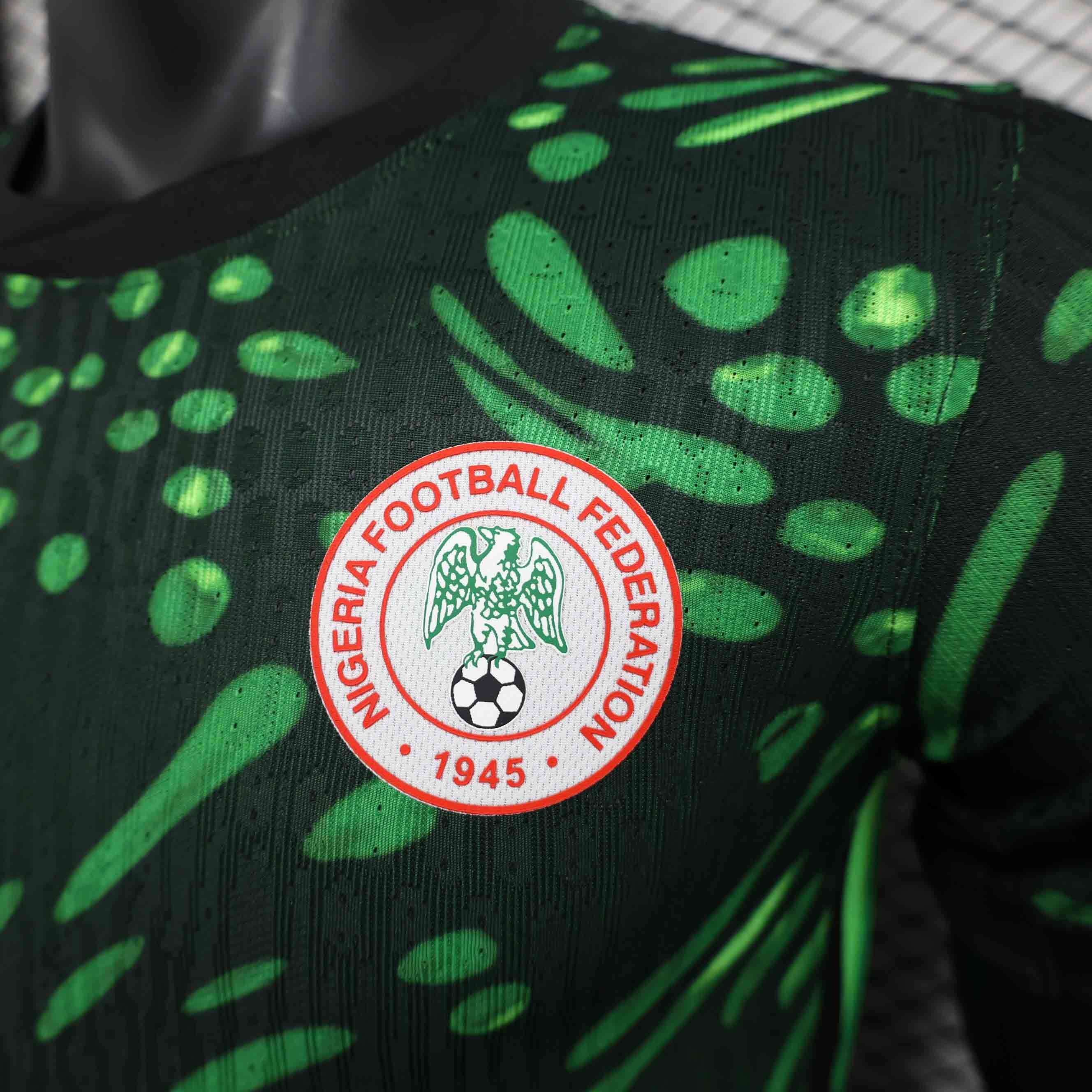24-25 Nigeria Home Soccer Jersey Player Version - gallery