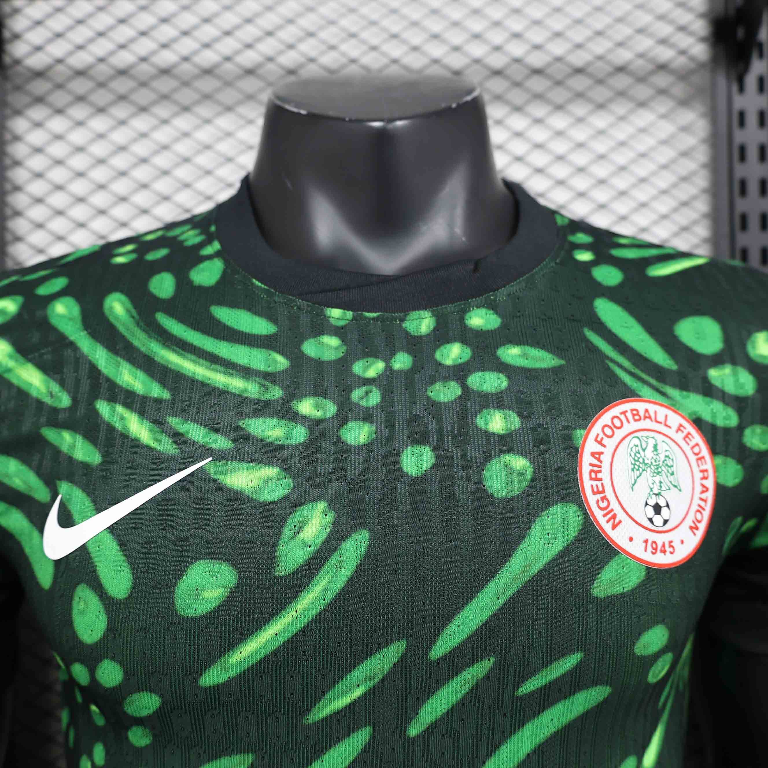 24-25 Nigeria Home Soccer Jersey Player Version - gallery