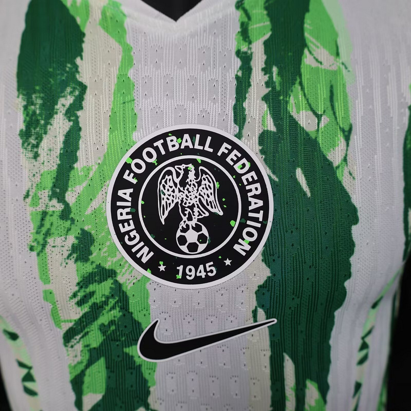 25-26 Nigeria Home Soccer Jersey Player Version - gallery
