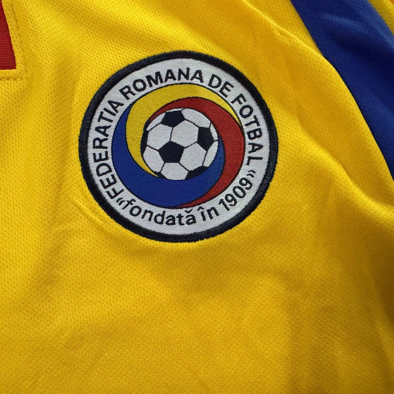 2000 Romania Home Football Retro Jersey - gallery