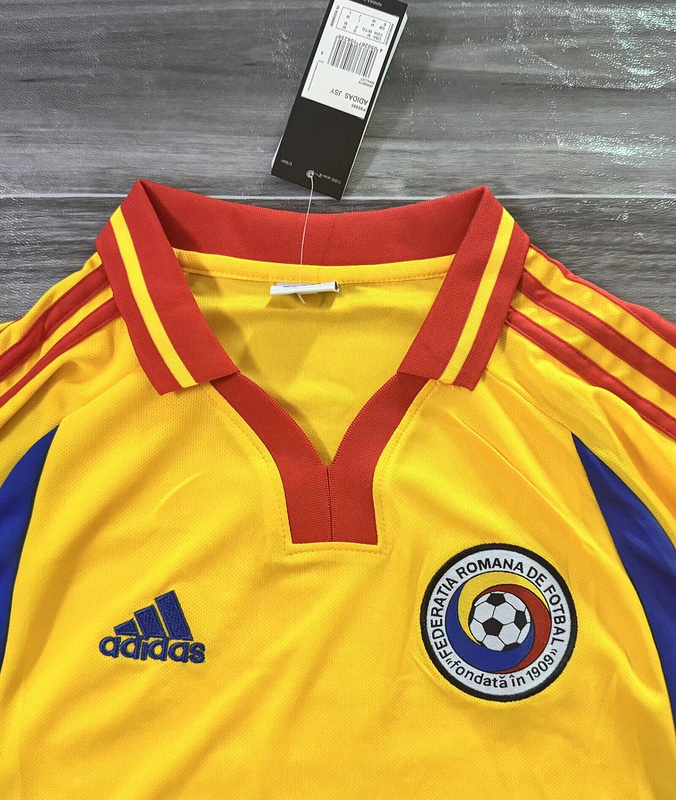 2000 Romania Home Football Retro Jersey - gallery