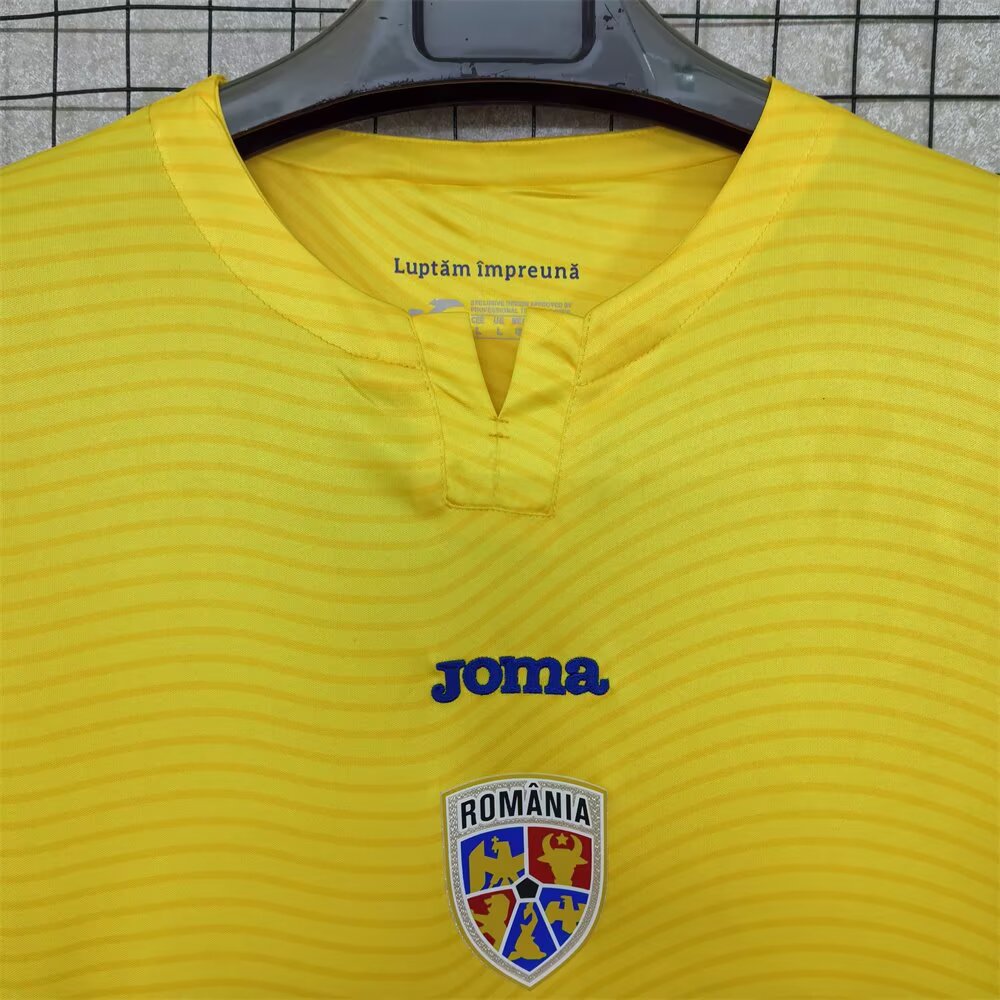 25-26 Romania Home Football Jersey - gallery