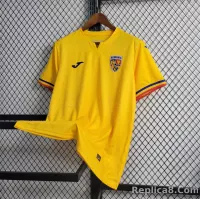 2024 Romania Euro Cup Home Football Jersey - view 3