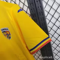 2024 Romania Euro Cup Home Football Jersey - view 9