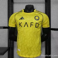 25-26 Al-Nassr Victory Home Soccer Jersey Player Version - view 1