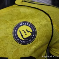 25-26 Al-Nassr Victory Home Soccer Jersey Player Version - view 4