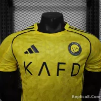 25-26 Al-Nassr Victory Home Soccer Jersey Player Version - view 5