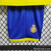 22-23 Al-Nassr Victory Home Kids Kit Jersey+Shorts - view 4