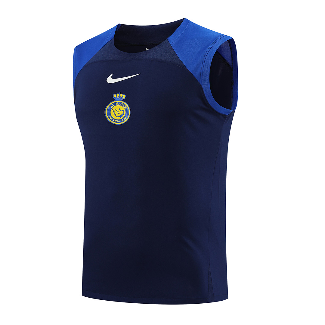 23-24 Al-Nassr Victory Sleeveless Training Kit Top+Shorts - gallery