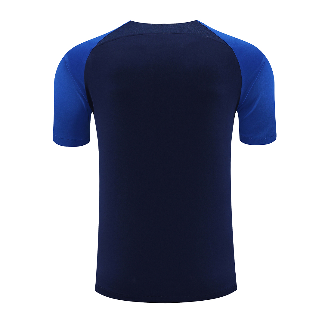 23-24 Al-Nassr Victory Pre-match Jersey+Shorts - gallery