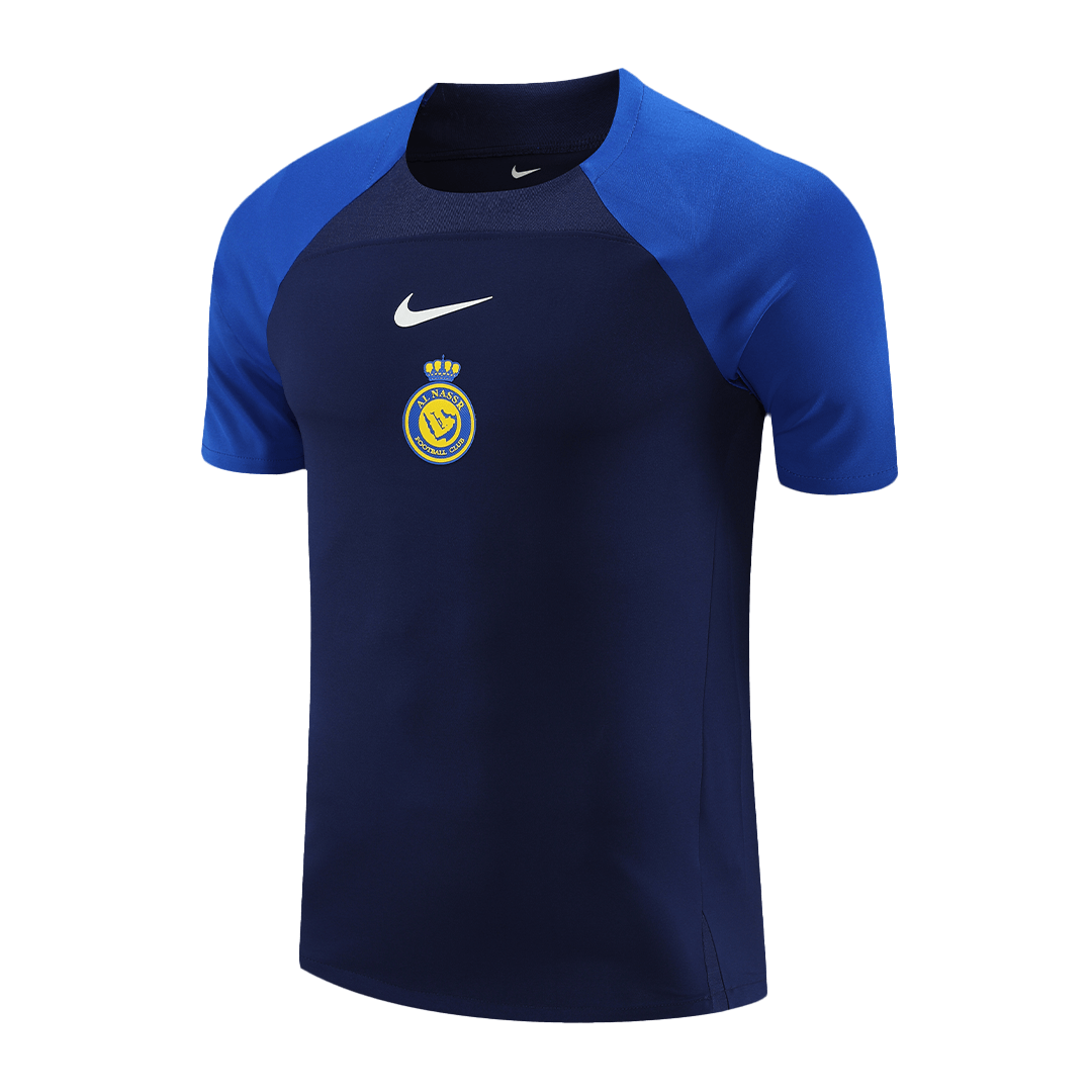23-24 Al-Nassr Victory Pre-match Jersey+Shorts - gallery